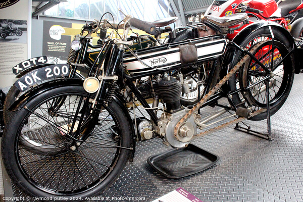 1912 Norton BS Picture Board by Ray Putley