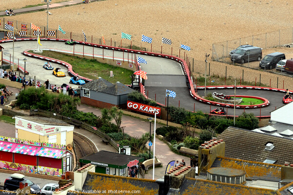 Hastings Seafront - Amusements  Picture Board by Ray Putley