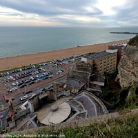 Buy canvas prints of Hastings - Cliff View by Ray Putley