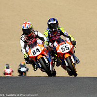Buy canvas prints of Honda British Talent Cup. by Ray Putley