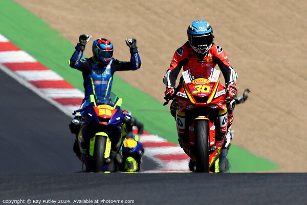 Pirelli National Junior Superstock- Brands Hatch  Picture Board by Ray Putley