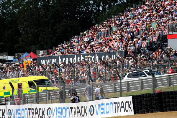 Pits Paddock & Circuit - Brands Hatch  Picture Board by Ray Putley