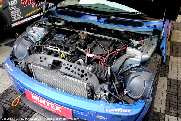 Pits Paddock & Circuit - Brands Hatch  Picture Board by Ray Putley