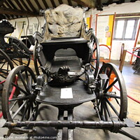 Buy canvas prints of Tyrwhitt-drake Museum of Carriages – England, UK. by Ray Putley
