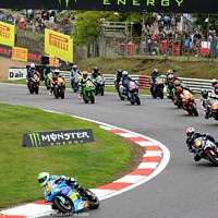 Buy canvas prints of Pirelli National Junior Superstock- Brands Hatch 2 by Ray Putley