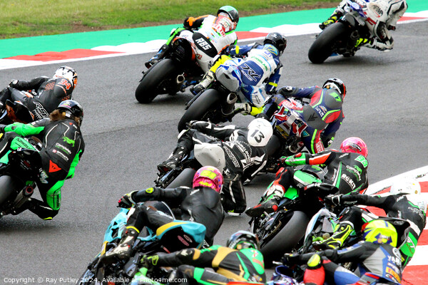 Pirelli National Junior Superstock- Brands Hatch 2 Picture Board by Ray Putley