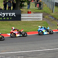 Buy canvas prints of Pirelli National Junior Superstock- Brands Hatch 2023 by Ray Putley