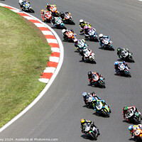 Buy canvas prints of R&G British Talent Cup - Brands Hatch 2023 by Ray Putley