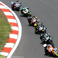 Buy canvas prints of R&G British Talent Cup - Brands Hatch 2023 by Ray Putley