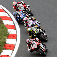 Buy canvas prints of Bennets British Superbike Championship - Brands Hatch 2023 by Ray Putley