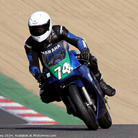 Buy canvas prints of Yamaha Past Masters  - Yamaha TZR250 Racing. by Ray Putley
