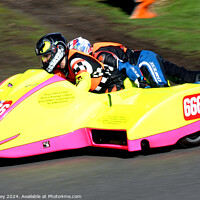 Buy canvas prints of BMCRC F1 & F2 Sidecars by Ray Putley