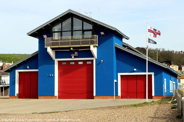 RNLI  - Hastings Picture Board by Ray Putley