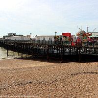 Buy canvas prints of The Pier - Hastings by Ray Putley