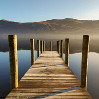 Buy canvas prints of Serenity at Derwent Water by Richard North