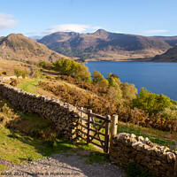 Buy canvas prints of Majestic View of Crummock Water by Richard North