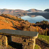 Buy canvas prints of Majestic Derwent Water View by Richard North