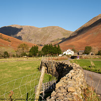 Buy canvas prints of Majestic Wasdale Head by Richard North