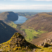 Buy canvas prints of Majestic View of Wast Water and Wasdale by Richard North