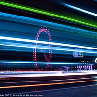Buy canvas prints of London Eye by Brett Pearson