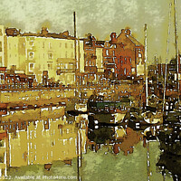 Buy canvas prints of Impression: Ramsgate Royal Harbour by Jeff Laurents