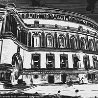 Buy canvas prints of Royal Albert Hall, Kensington London by Jeff Laurents