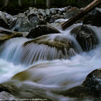 Buy canvas prints of Water Rushing Over Boulders by Maciej Czuchra