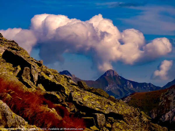 Clouds Over the Tatras Picture Board by Maciej Czuchra