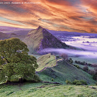 Buy canvas prints of Parkhouse from Chrome Hill in the Peak District  by Mark Dunn