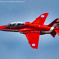 Buy canvas prints of Red Arrow Hawk Aircraft by Mark Dunn