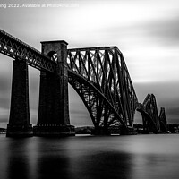 Buy canvas prints of Scotland's Iconic Forth Rail Bridge by Sandy Young