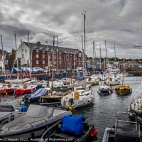 Buy canvas prints of Serenity at North Berwick Harbour by Rodney Hutchinson