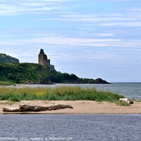 Buy canvas prints of Greenan Castle view by Rodney Hutchinson