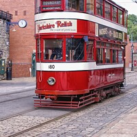 Buy canvas prints of Leeds Tram 180 by Rodney Hutchinson