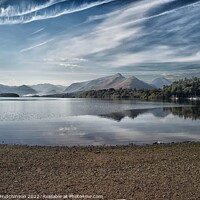 Buy canvas prints of Derwent Water and Cat Bells by Rodney Hutchinson