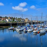 Buy canvas prints of Tayport Harbour by Rodney Hutchinson
