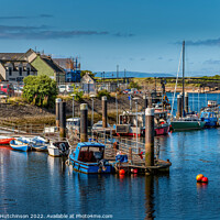 Buy canvas prints of Tranquil Beauty of Irvine Harbour by Rodney Hutchinson