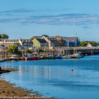 Buy canvas prints of Tranquil beauty of Irvine harbour by Rodney Hutchinson
