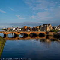 Buy canvas prints of Majestic Bridge Over River Ayr by Rodney Hutchinson