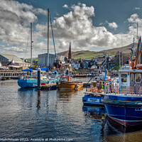 Buy canvas prints of Tranquil Serenity at Girvan Harbour by Rodney Hutchinson