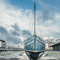 Buy canvas prints of Herring Boat The Watchful by Rodney Hutchinson
