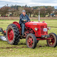 Buy canvas prints of Tractor and Plough  by Rodney Hutchinson