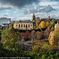 Buy canvas prints of Glasgow city view by Rodney Hutchinson