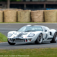 Buy canvas prints of Ford GT40  by Rodney Hutchinson