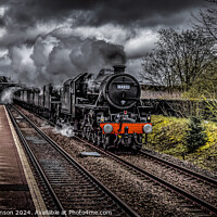 Buy canvas prints of Great Britain XVI steam  rail tour by Rodney Hutchinson