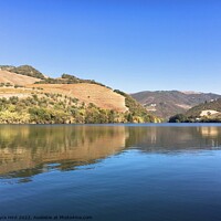 Buy canvas prints of Douro river Portugal with reflections by Joyce Hird