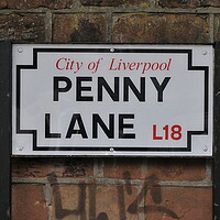Buy canvas prints of Penny Lane. by Stuart Jenner