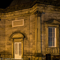 Buy canvas prints of Royal Pump Room Museum in Harrogate at Night. by Steve Gill