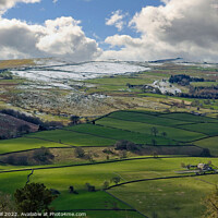 Buy canvas prints of Spectacular View Across a Valley in Nidderdale, North Yorkshire. by Steve Gill