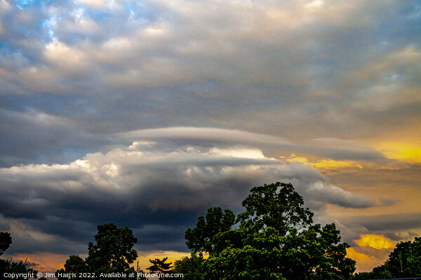 Sky cloud Picture Board by Jim Harris